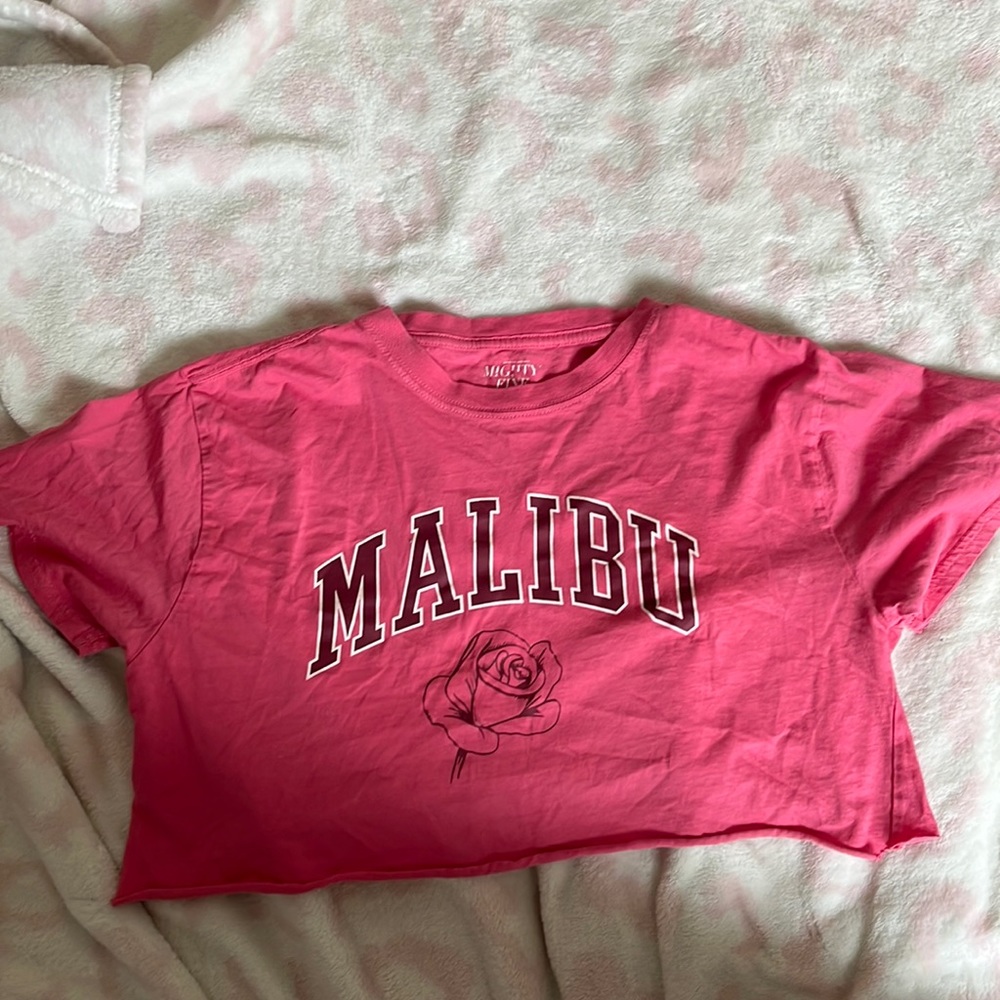 Cropped T shirt!